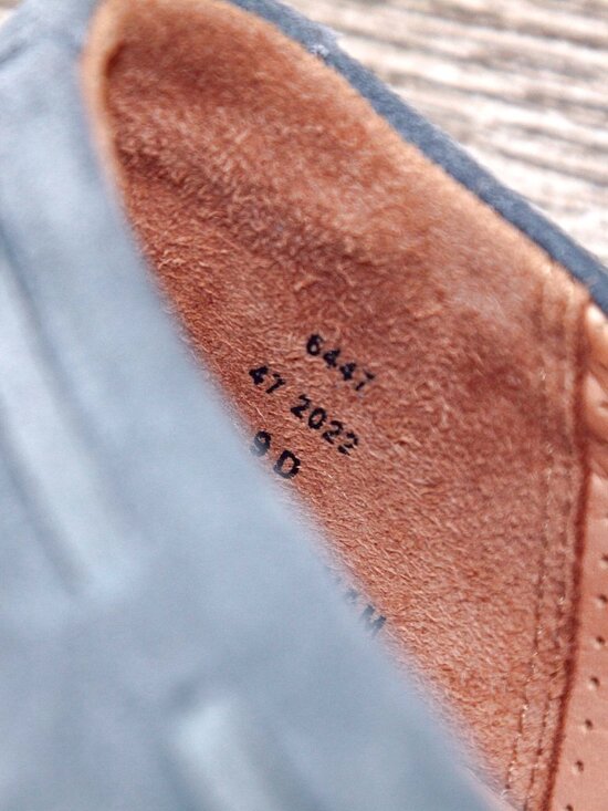 *NEW* $325 Allen Edmonds SANTA ROSA Loafer 9 D Denim Suede * add $15 new Trees main image 12